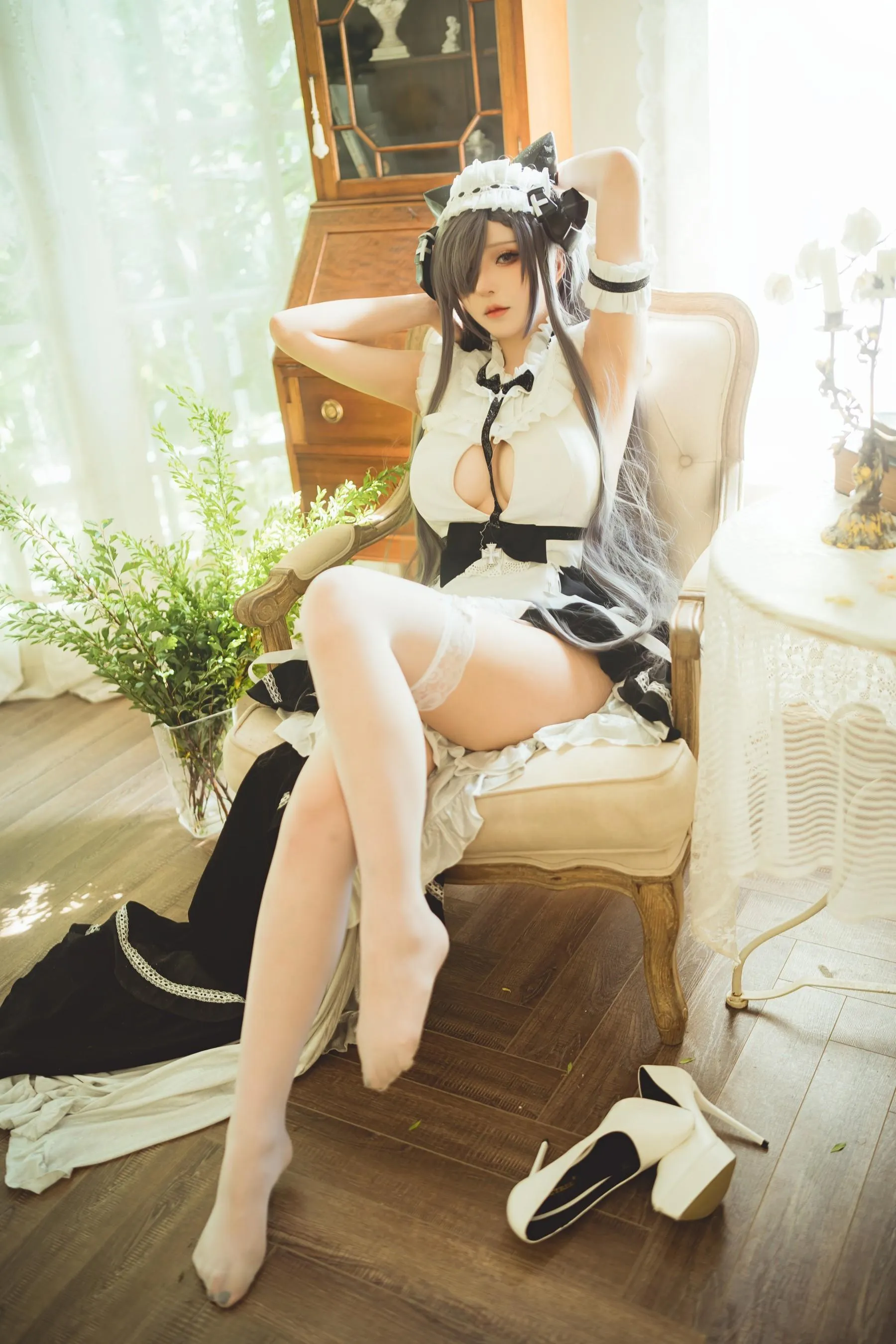 菌烨tako – NO.16 22年8月奥古斯都女仆 [12P]插图8